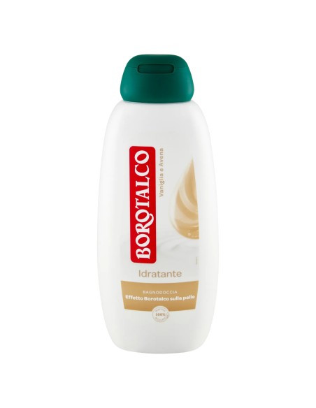 borotalco bagnoschiuma - 450ml - idratante - vaniglia e avena: tuttocasashop.it: igiene e cura della persona