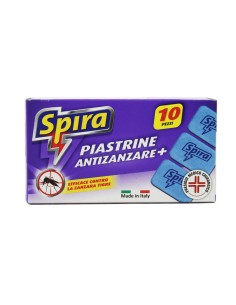 spira piastrine insetticida - 10 pezzi - antizanzare - zanzaricida: tuttocasashop.it: pulizia e cura della casa