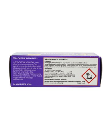 spira piastrine insetticida - 10 pezzi - antizanzare - zanzaricida: tuttocasashop.it: pulizia e cura della casa