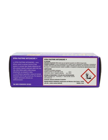 spira piastrine insetticida - 10 pezzi - antizanzare - zanzaricida: tuttocasashop.it: pulizia e cura della casa