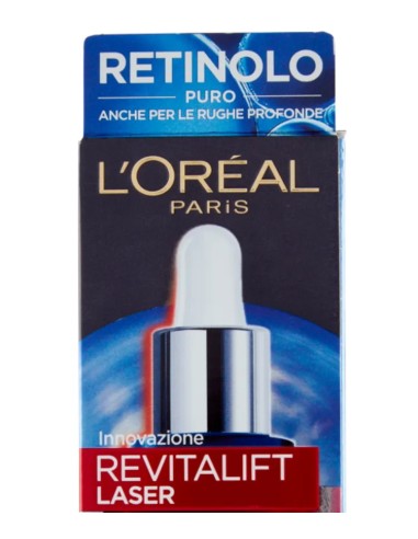 l'oreal revitalift laser retinolo puro 0.2 siero notte anti-rughe - 30ml: tuttocasashop.it: igiene e cura della persona