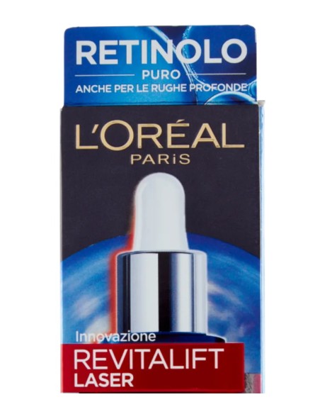 l'oreal revitalift laser retinolo puro 0.2 siero notte anti-rughe - 30ml: tuttocasashop.it: igiene e cura della persona