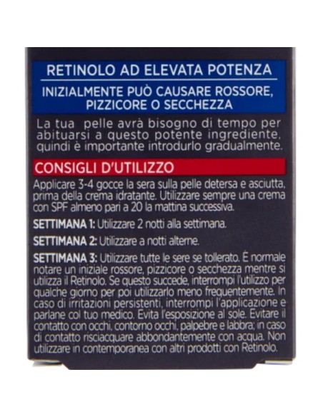 l'oreal revitalift laser retinolo puro 0.2 siero notte anti-rughe - 30ml: tuttocasashop.it: igiene e cura della persona
