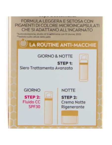 nivea luminous 630 anti-macchie fluido cc spf30 3in1 - 02 medium - 40ml: tuttocasashop.it: igiene e cura della persona