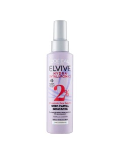 elvive hydra hyaluronic siero capelli idratante 150ml - senza risciacquo: tuttocasashop.it: igiene e cura della persona