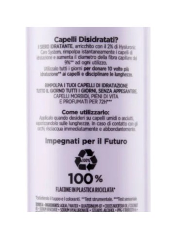 elvive hydra hyaluronic siero capelli idratante 150ml - senza risciacquo: tuttocasashop.it: igiene e cura della persona