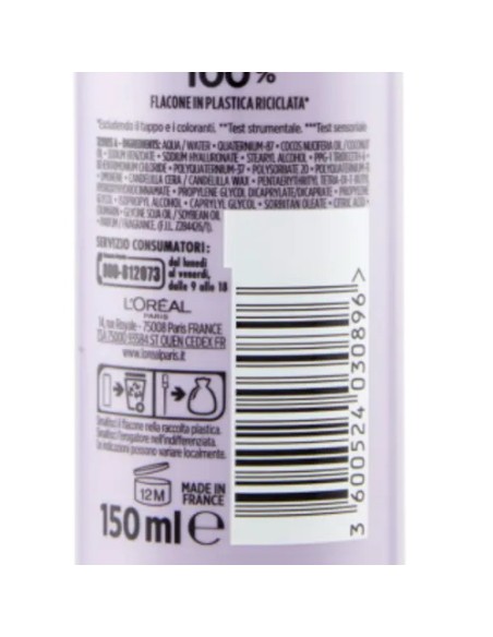 elvive hydra hyaluronic siero capelli idratante 150ml - senza risciacquo: tuttocasashop.it: igiene e cura della persona