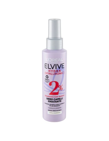 elvive hydra hyaluronic siero capelli idratante 150ml - senza risciacquo: tuttocasashop.it: igiene e cura della persona