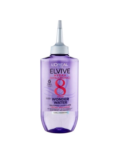 elvive wonder water hydra hyaluronic 8 secondi - 200ml - balsamo lamellare: tuttocasashop.it: igiene e cura della persona