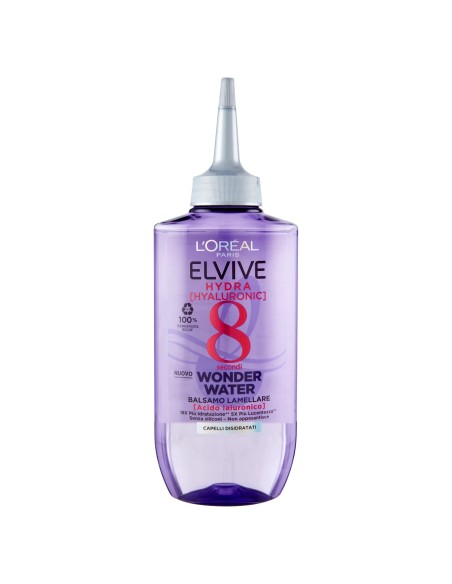 elvive wonder water hydra hyaluronic 8 secondi - 200ml - balsamo lamellare: tuttocasashop.it: igiene e cura della persona