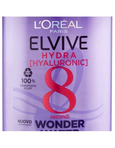 elvive wonder water hydra hyaluronic 8 secondi - 200ml - balsamo lamellare: tuttocasashop.it: igiene e cura della persona