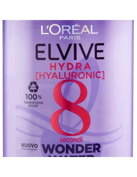 elvive wonder water hydra hyaluronic 8 secondi - 200ml - balsamo lamellare: tuttocasashop.it: igiene e cura della persona