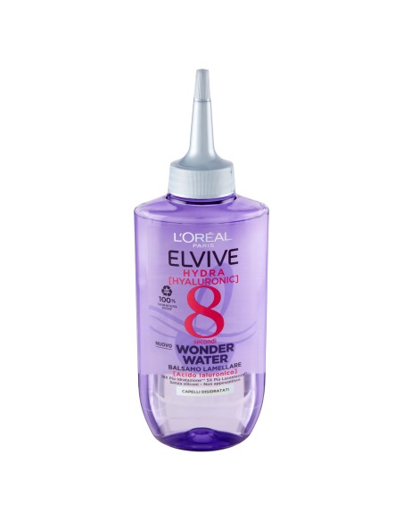 elvive wonder water hydra hyaluronic 8 secondi - 200ml - balsamo lamellare: tuttocasashop.it: igiene e cura della persona