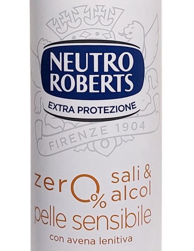 neutro roberts deodorante spray 150ml - pelle sensibile - con avena lenitiva: tuttocasashop.it: igiene e cura della persona