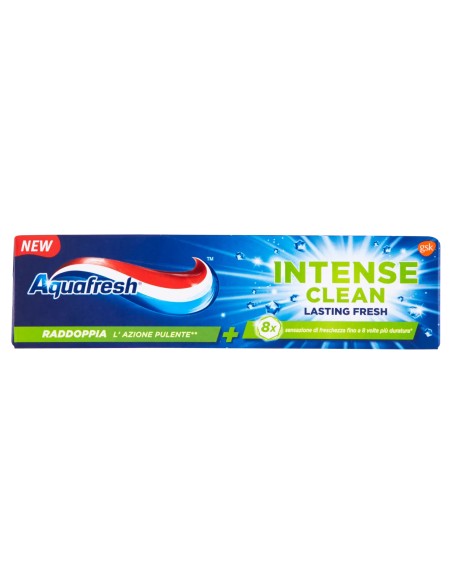 aquafresh dentifricio 75ml - intense clean - freschezza lunga durata: tuttocasashop.it: igiene e cura della persona