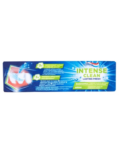 aquafresh dentifricio 75ml - intense clean - freschezza lunga durata: tuttocasashop.it: igiene e cura della persona