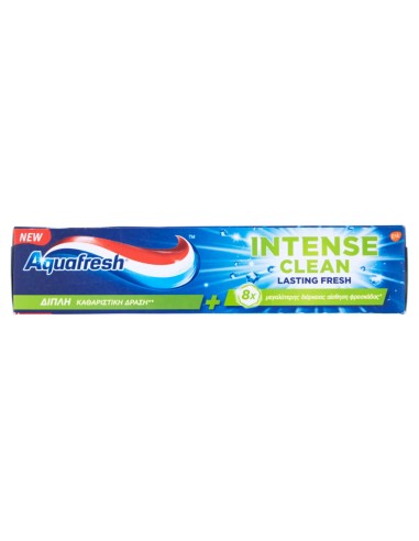 aquafresh dentifricio 75ml - intense clean - freschezza lunga durata: tuttocasashop.it: igiene e cura della persona
