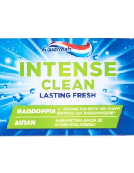 aquafresh dentifricio 75ml - intense clean - freschezza lunga durata: tuttocasashop.it: igiene e cura della persona