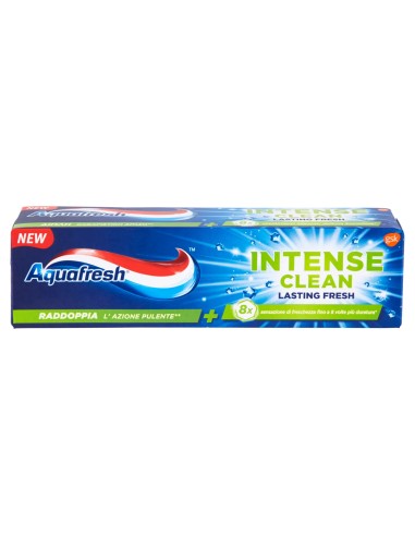aquafresh dentifricio 75ml - intense clean - freschezza lunga durata: tuttocasashop.it: igiene e cura della persona