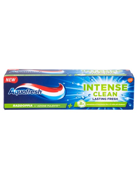 aquafresh dentifricio 75ml - intense clean - freschezza lunga durata: tuttocasashop.it: igiene e cura della persona