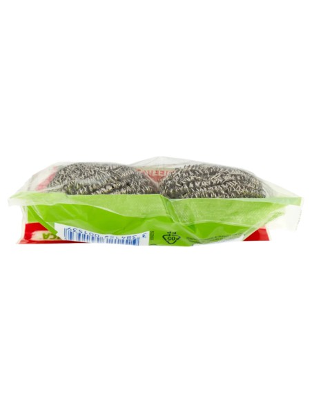 spontex spirenett spugne metalliche inox 4pz - pagliette abrasive: tuttocasashop.it: pulizia e cura della casa