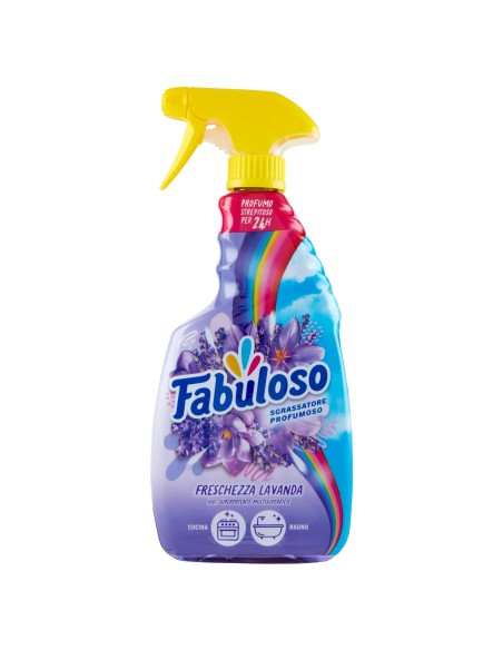 fabuloso sgrassatore profumoso spray - 600ml - freschezza lavanda: tuttocasashop.it: pulizia e cura della casa