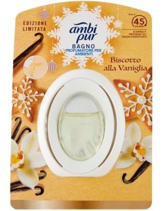 ambipur bagno deodorante per ambienti - 7.5ml - biscotto alla vaniglia: tuttocasashop.it: pulizia e cura della casa