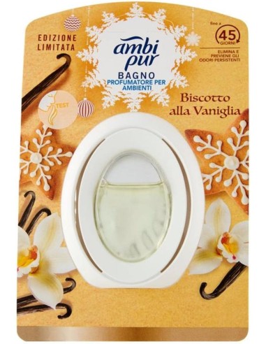ambipur bagno deodorante per ambienti - 7.5ml - biscotto alla vaniglia: tuttocasashop.it: pulizia e cura della casa