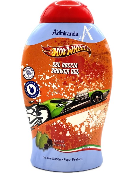 hot wheels del doccia shower gel - 250ml - baobab e ginseng: tuttocasashop.it: igiene e cura della persona