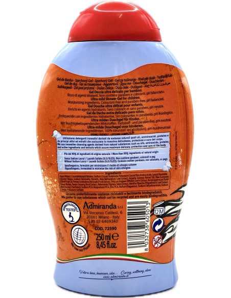 hot wheels del doccia shower gel - 250ml - baobab e ginseng: tuttocasashop.it: igiene e cura della persona