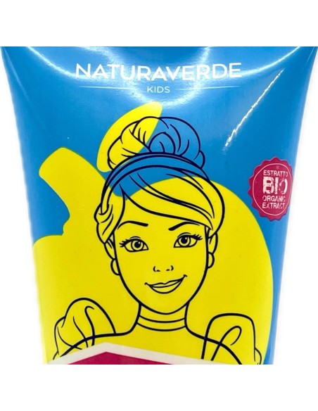 naturaverde kids doccia schiuma - 150ml - disney princess: tuttocasashop.it: igiene e cura della persona