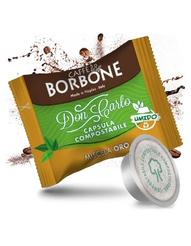 borbone don carlo caffe' 50 capsule compatibili a modo mio - miscela oro: tuttocasashop.it: altro - bazar