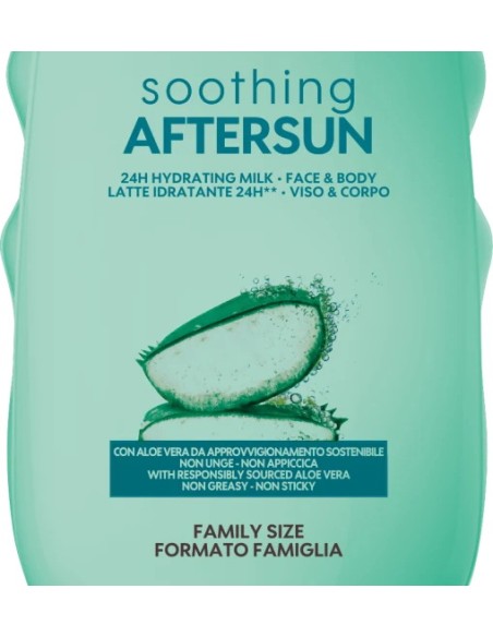 ambre solaire soothing aftersun - 400ml - crema doposole viso & corpo: tuttocasashop.it: igiene e cura della persona