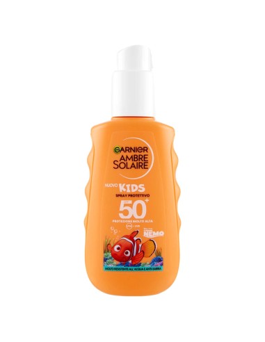 ambre solaire kids spray solare - 150ml - spf50+ - protezione molto alta: tuttocasashop.it: igiene e cura della persona