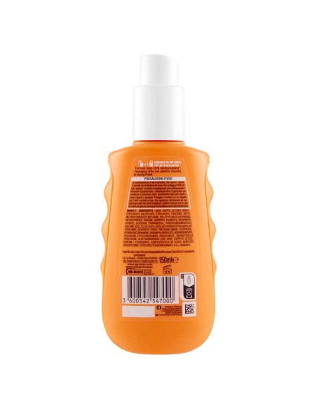 ambre solaire kids spray solare - 150ml - spf50+ - protezione molto alta: tuttocasashop.it: igiene e cura della persona