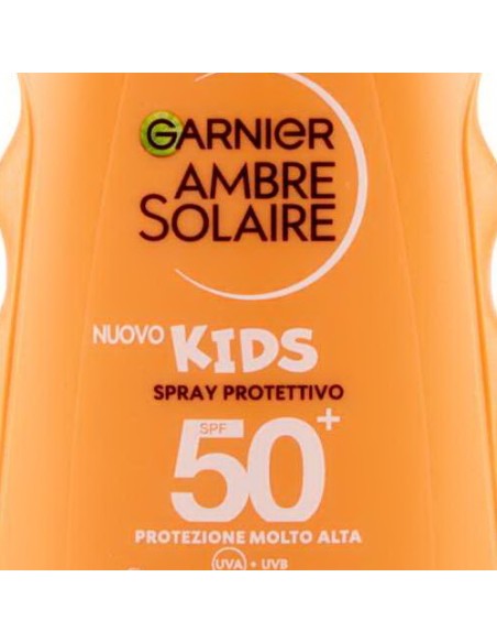 ambre solaire kids spray solare - 150ml - spf50+ - protezione molto alta: tuttocasashop.it: igiene e cura della persona
