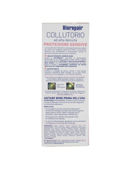 biorepair collutorio - 500ml - alta densita' - protezione gengive: tuttocasashop.it: igiene e cura della persona