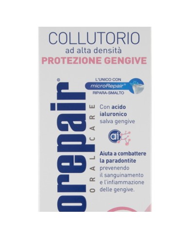 biorepair collutorio - 500ml - alta densita' - protezione gengive: tuttocasashop.it: igiene e cura della persona
