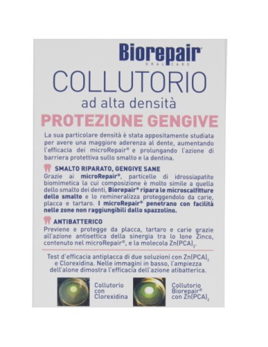 biorepair collutorio - 500ml - alta densita' - protezione gengive: tuttocasashop.it: igiene e cura della persona