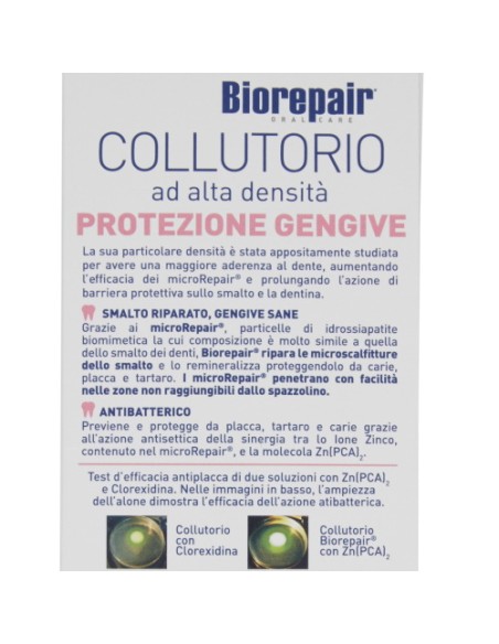biorepair collutorio - 500ml - alta densita' - protezione gengive: tuttocasashop.it: igiene e cura della persona