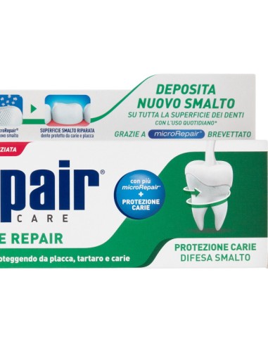 biorepair dentifricio - 75ml - total protection - protezione carie e smalto: tuttocasashop.it: igiene e cura della persona