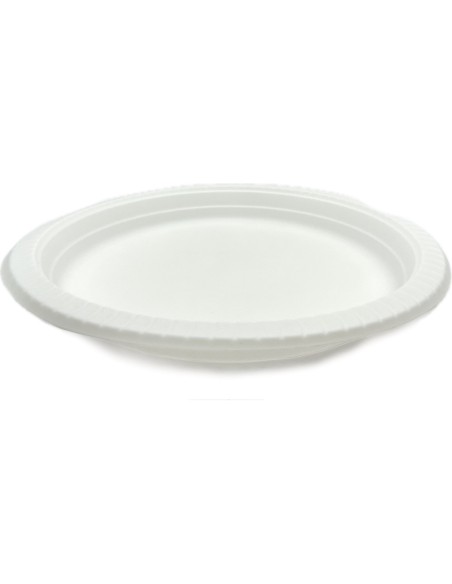 20 piatti monouso plastica bianchi extra rigidi diametro 20.5cm - piani: tuttocasashop.it: carta & monouso