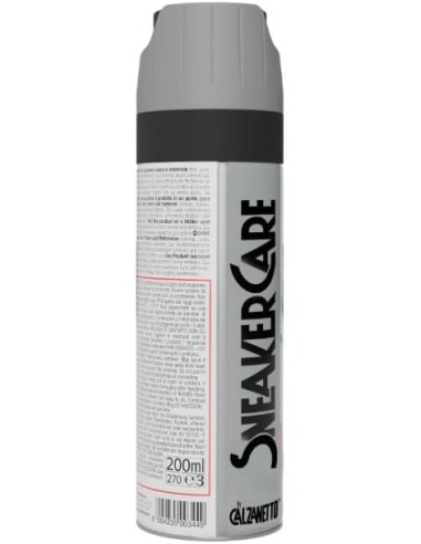 calzanetto sneaker care cleaning foam 200ml - schiuma detergente: tuttocasashop.it: prodotti per bucato e tessuti