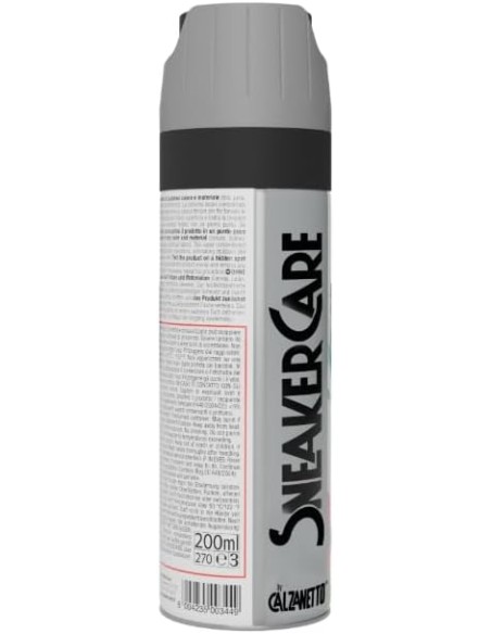 calzanetto sneaker care cleaning foam 200ml - schiuma detergente: tuttocasashop.it: prodotti per bucato e tessuti