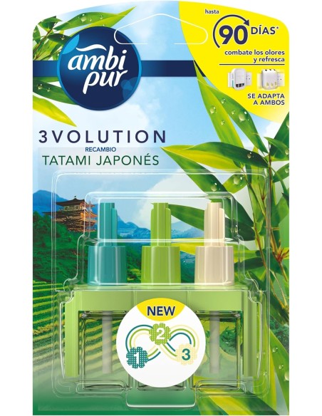 ambipur 3volution ricarica per diffusore elettrico - japan tatami: tuttocasashop.it: pulizia e cura della casa
