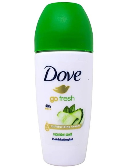 dove deodorante roll-on 50ml - go fresh 48h - cucumber and green tea: tuttocasashop.it: igiene e cura della persona