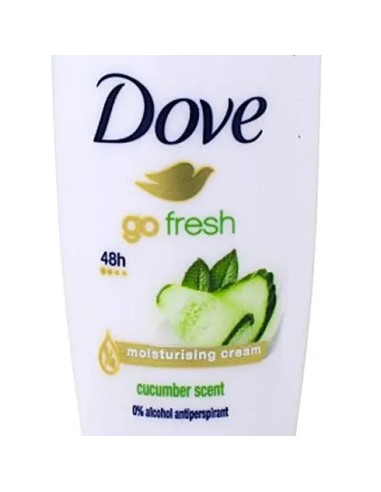 dove deodorante roll-on 50ml - go fresh 48h - cucumber and green tea: tuttocasashop.it: igiene e cura della persona