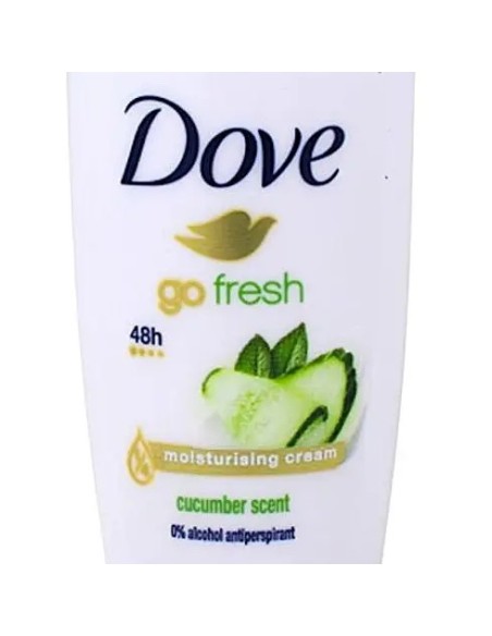 dove deodorante roll-on 50ml - go fresh 48h - cucumber and green tea: tuttocasashop.it: igiene e cura della persona