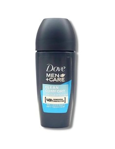 dove deodorante roll-on 50ml - for men - clean comfort - 48h no alcool: tuttocasashop.it: igiene e cura della persona