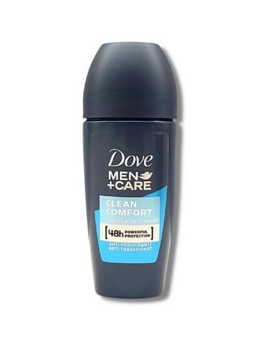 dove deodorante roll-on 50ml - for men - clean comfort - 48h no alcool: tuttocasashop.it: igiene e cura della persona